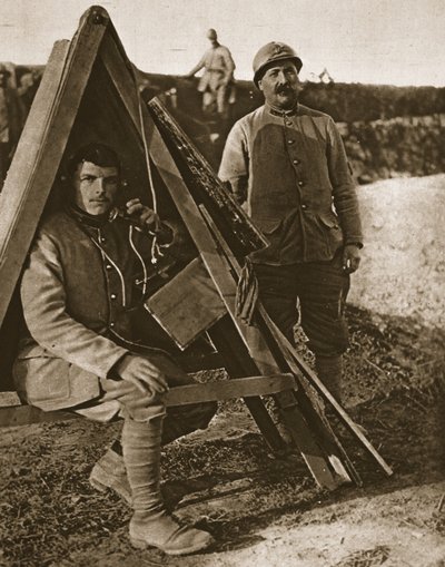 Sul fronte francese: utile e ingegnoso, illustrazione da The Illustrated War News, 17 gennaio 1917 da French Photographer